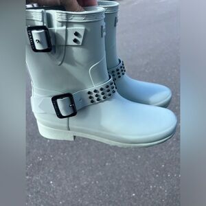 Hunter boots size 8
